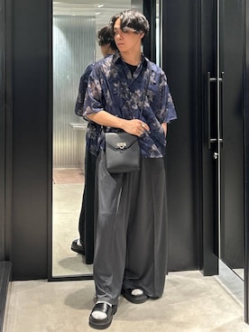 おざさん（メンズ・172cm）の春コーディネート