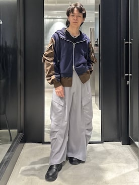 おざさん（メンズ・172cm）の冬コーディネート