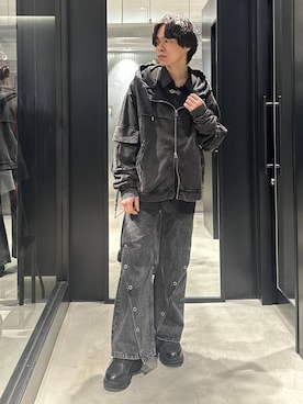 おざさん（メンズ・172cm）の冬コーディネート