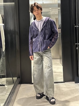 おざさん（メンズ・172cm）の春コーディネート