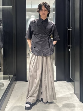 おざさん（メンズ・172cm）の夏コーディネート