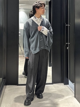 おざさん（メンズ・172cm）の春コーディネート