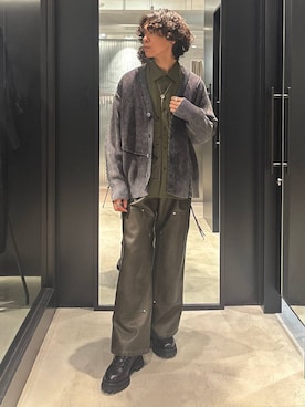 おざさん（メンズ・172cm）の冬コーディネート