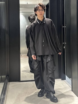 おざさん（メンズ・172cm）の春コーディネート