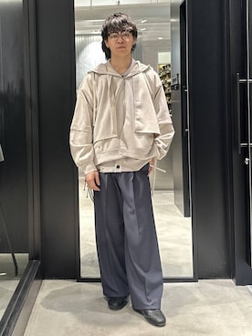 おざさん（メンズ・172cm）の春コーディネート