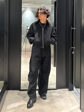 「アイテム（ブルゾン）」を使った、おざさん（メンズ・172cm・20代）の夏コーディネート