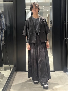 おざさん（メンズ・172cm）の春コーディネート