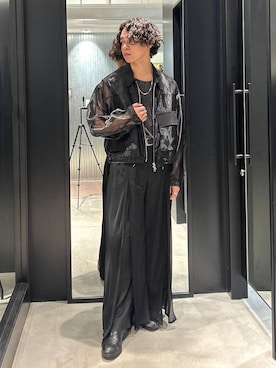 「アイテム（ブルゾン）」を使った、おざさん（メンズ・172cm・20代）の夏コーディネート