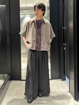 おざさん（メンズ・172cm）の春コーディネート