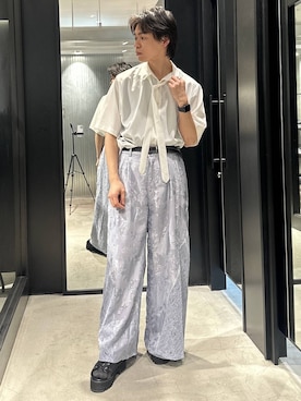 おざさん（メンズ・172cm）の春コーディネート