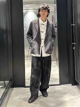 おざさん（メンズ・172cm）の春コーディネート