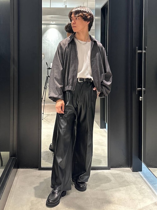HARE ブルゾン アウター 「SET UP対応」ギャザーバルーン