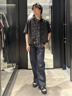 おざさん（メンズ・172cm）の春コーディネート
