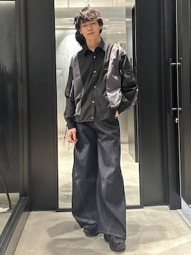 おざさん（メンズ・172cm）の春コーディネート