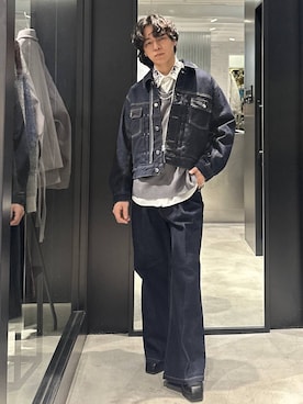 おざさん（メンズ・172cm）の冬コーディネート