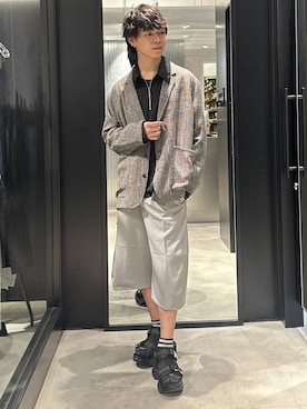 おざさん（メンズ・172cm）の春コーディネート