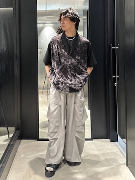 おざさん（メンズ・172cm）の春コーディネート