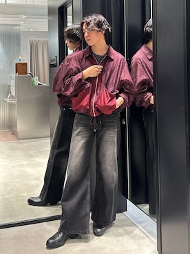 「アイテム（ブルゾン）」を使った、おざさん（メンズ・172cm・20代）の夏コーディネート