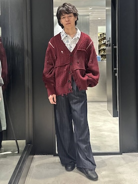 おざさん（メンズ・172cm）の春コーディネート