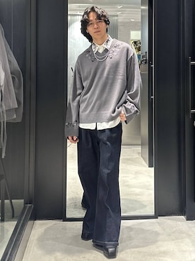 おざさん（メンズ・172cm）の冬コーディネート