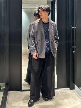 おざさん（メンズ・172cm）の春コーディネート
