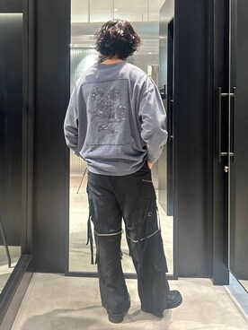 「HARE（ハレ）の2WAY-ZIPカーゴパンツ(HARE)（カーゴパンツ）」を使った、おざさん（メンズ・172cm）の夏コーディネート