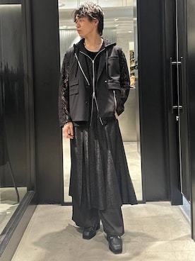 おざさん（メンズ・172cm）の春コーディネート