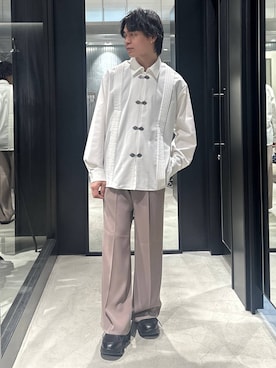 おざさん（メンズ・172cm）の春コーディネート