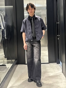 おざさん（メンズ・172cm）の春コーディネート