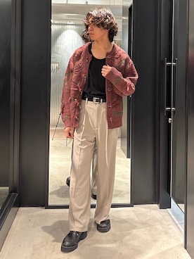 おざさん（メンズ・172cm）の冬コーディネート