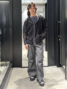 おざさん（メンズ・172cm）の春コーディネート