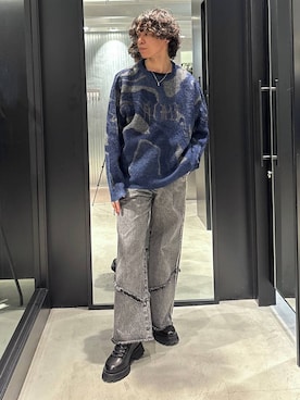 おざさん（メンズ・172cm）の冬コーディネート