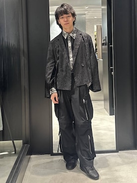 おざさん（メンズ・172cm）の春コーディネート