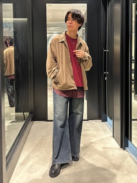 おざさん（メンズ・172cm）の秋コーディネート