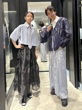 おざさん（メンズ・172cm）の春コーディネート