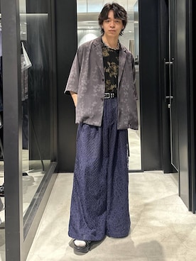 「HARE（ハレ）のアイテム（ジャケット/アウター）」を使った、おざさん（メンズ・172cm）の春コーディネート