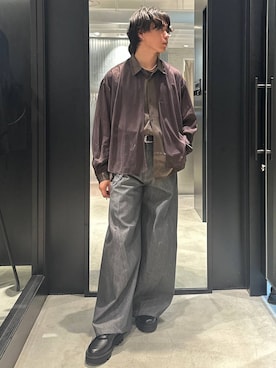 「HARE（ハレ）のアイテム」を使った、おざさん（メンズ・172cm）の夏コーディネート