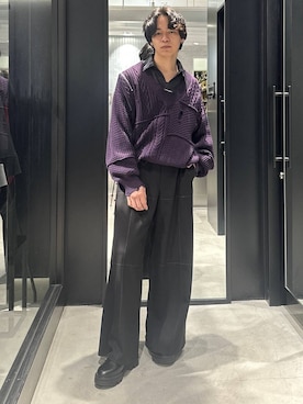 おざさん（メンズ・172cm）の冬コーディネート