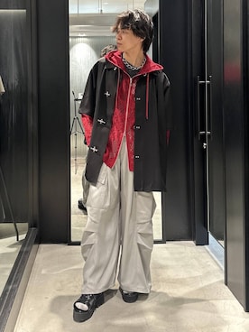 おざさん(メンズ・172cm)の春コーディネート