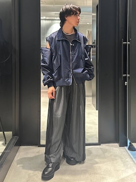「アイテム（ドレスシューズ）」を使った、おざさん（メンズ・172cm・20代）の夏コーディネート