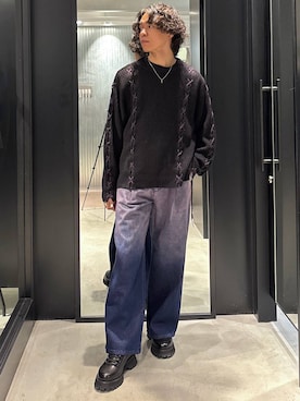 おざさん（メンズ・172cm）の冬コーディネート