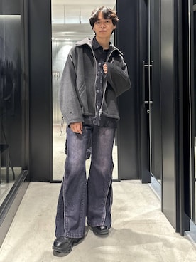 おざさん（メンズ・172cm）の冬コーディネート