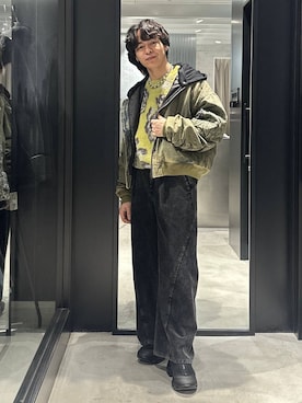 おざさん（メンズ・172cm）の冬コーディネート