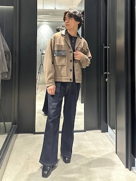 おざさん（メンズ・172cm）の冬コーディネート