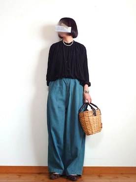 「and it_（アンドイット）のアイテム」を使った、karen718さん（レディース・160cm）の秋コーディネート