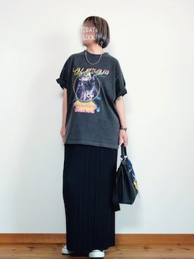 「classicalelf（クラシカルエルフ）のアイテム（トップス）」を使った、karen718さん（レディース・160cm）の夏コーディネート