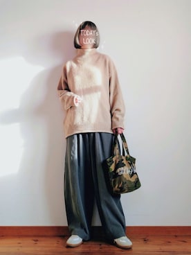 「for/c（フォーシー）のアイテム」を使った、karen718さん（レディース・160cm）の冬コーディネート