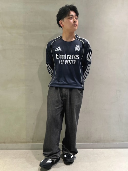 レアル・マドリード 25/26 長袖 アウェイ ユニフォーム / アディダス adidas