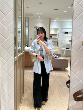 Takaraさん（骨格ナチュラル・レディース・166cm）の秋コーディネート