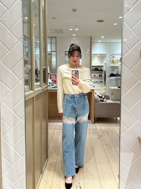 「アイテム（パンプス）」を使った、Takaraさん（レディース・166cm）の冬コーディネート